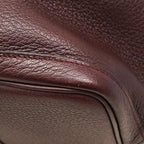 Hermes Tote Garden Party PM Negonda Bordeaux Silver — view 6