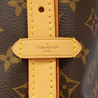 Louis Vuitton Shoulder Bag Monogram Carryall NM Brown — view 5