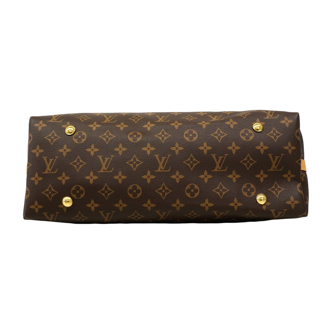 Louis Vuitton Shoulder Bag Monogram Carryall NM Brown — view 3