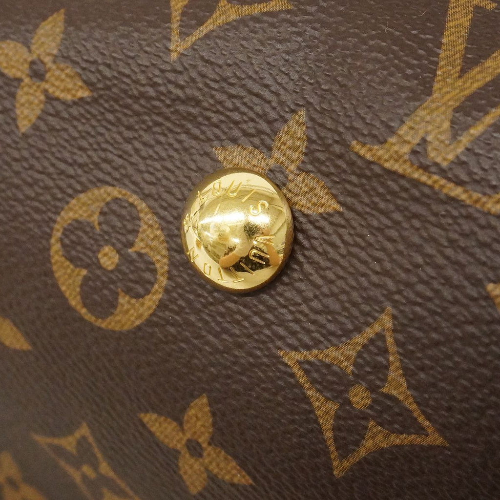 Louis Vuitton Shoulder Bag Monogram Carryall NM Brown — view 7