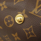 Louis Vuitton Shoulder Bag Monogram Carryall NM Brown — view 7