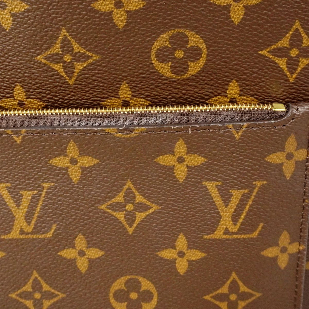 Louis Vuitton Shoulder Bag Monogram All in GM Brown — view 6