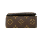 Louis Vuitton Shoulder Bag Monogram Macassar S Lock Vertical Wearable Wallet — view 3