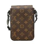 Louis Vuitton Shoulder Bag Monogram Macassar S Lock Vertical Wearable Wallet — view 8
