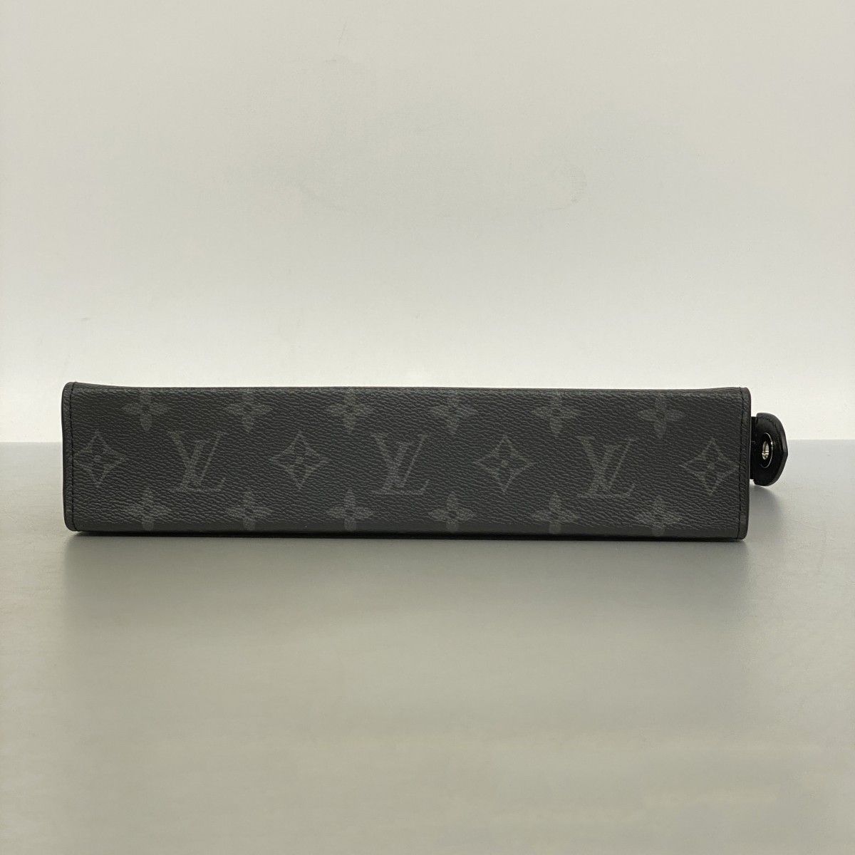 Louis Vuitton Clutch Monogram Eclipse Pochette Voyage Black — view 3