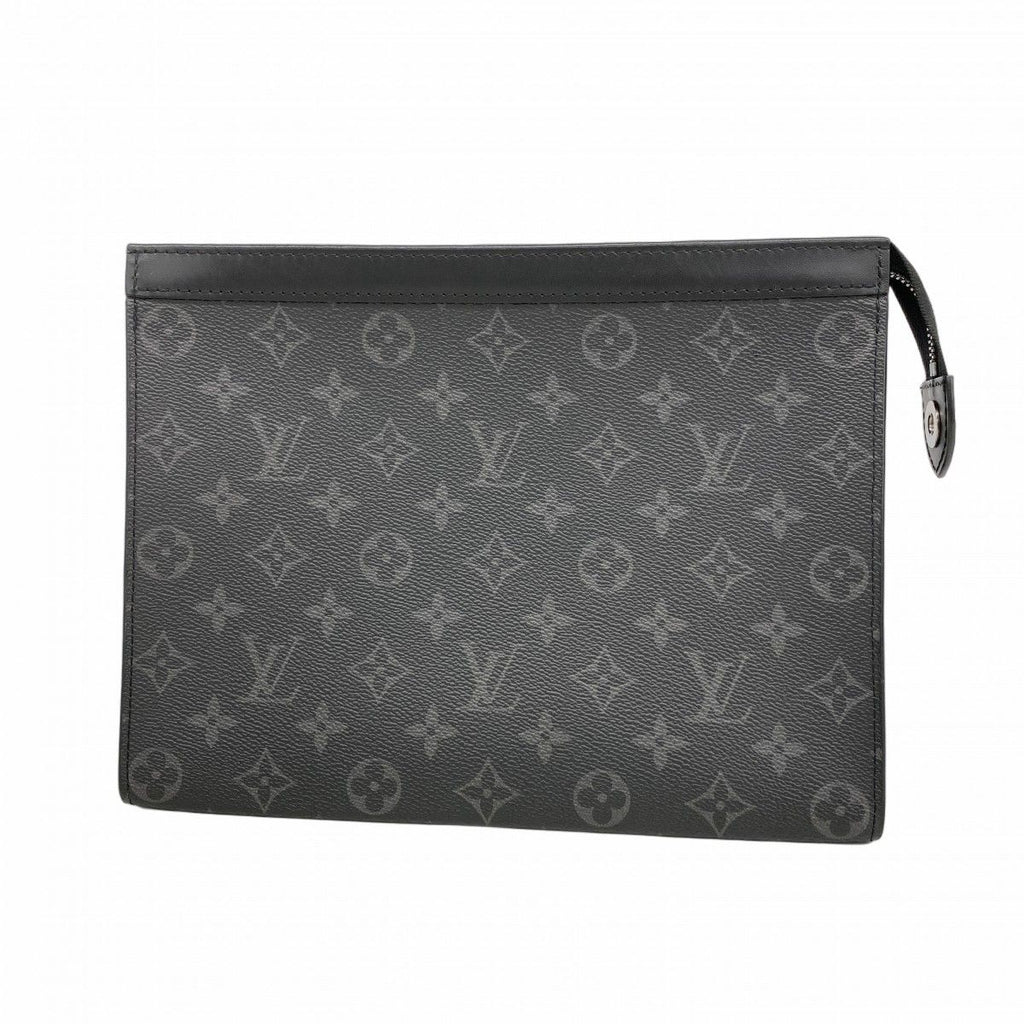 Louis Vuitton Clutch Monogram Eclipse Pochette Voyage Black