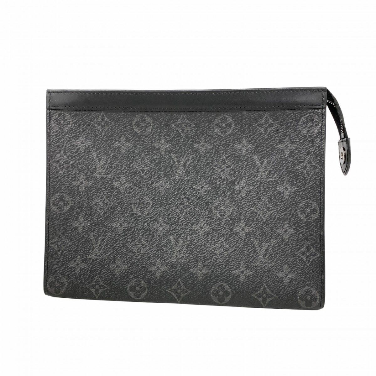 Louis Vuitton Clutch Monogram Eclipse Pochette Voyage Black