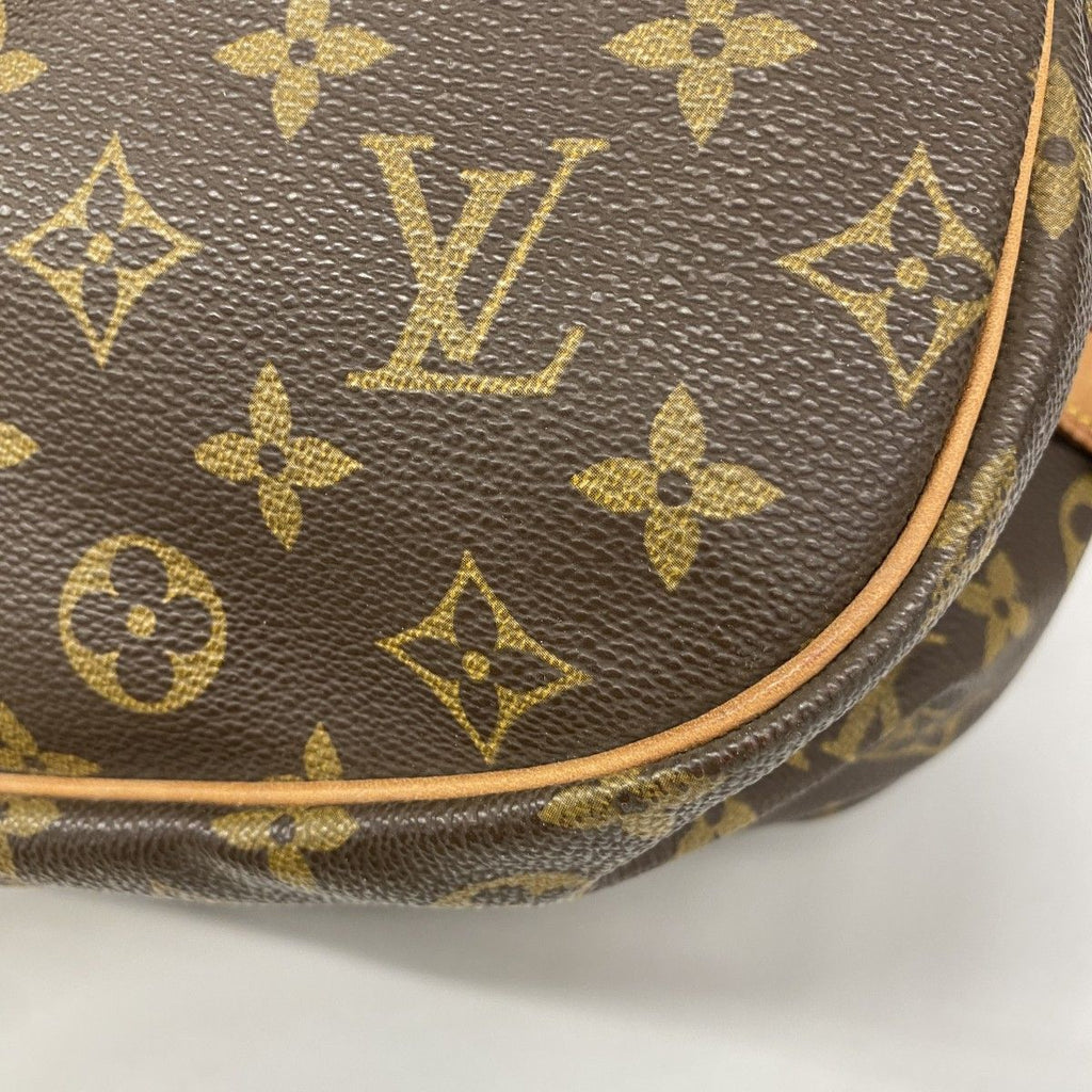 Louis Vuitton Shoulder Bag Monogram Saumur 35 Brown — view 6