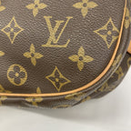Louis Vuitton Shoulder Bag Monogram Saumur 35 Brown — view 6
