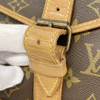 Louis Vuitton Shoulder Bag Monogram Saumur 35 Brown — view 7