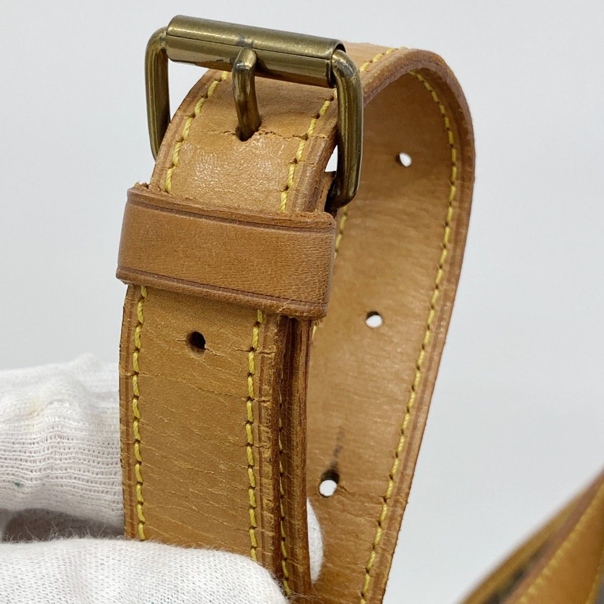 Louis Vuitton Shoulder Bag Monogram Saumur 35 Brown — view 9