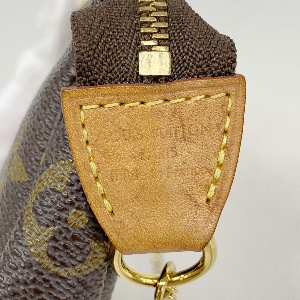 Louis Vuitton Pouch Monogram Mini Pochette Brown — view 5