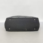 Chanel Tote Paris Biarritz Canvas Black Silver — view 3