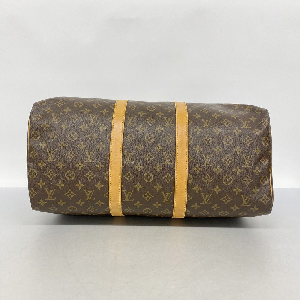 Louis Vuitton Boston Bag Monogram Keepall 50 Brown — view 3