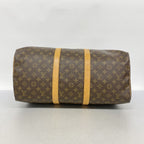 Louis Vuitton Boston Bag Monogram Keepall 50 Brown — view 3