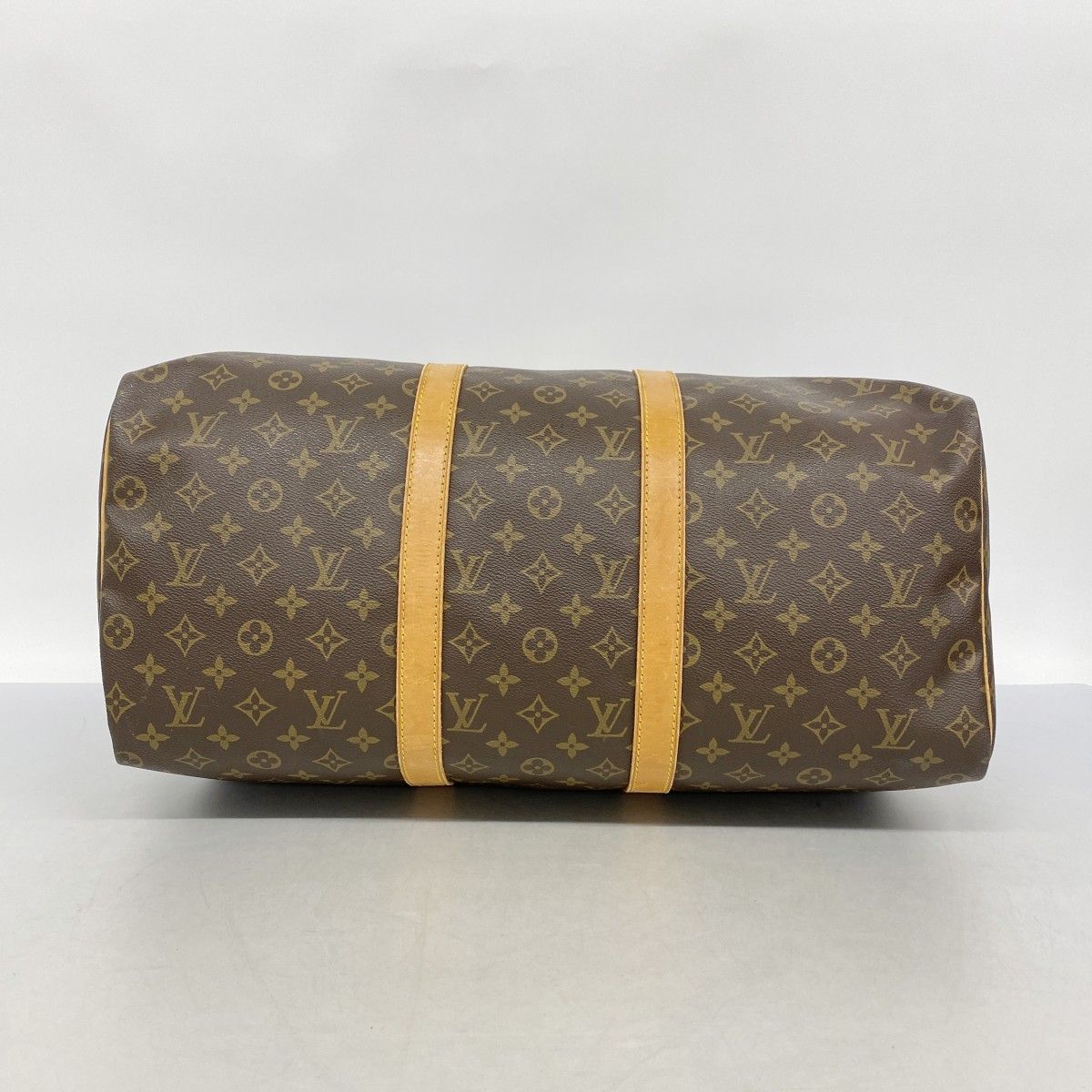 Louis Vuitton Boston Bag Monogram Keepall 50 Brown — view 3