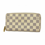 Louis Vuitton Wallet Damier Azur Zippy White
