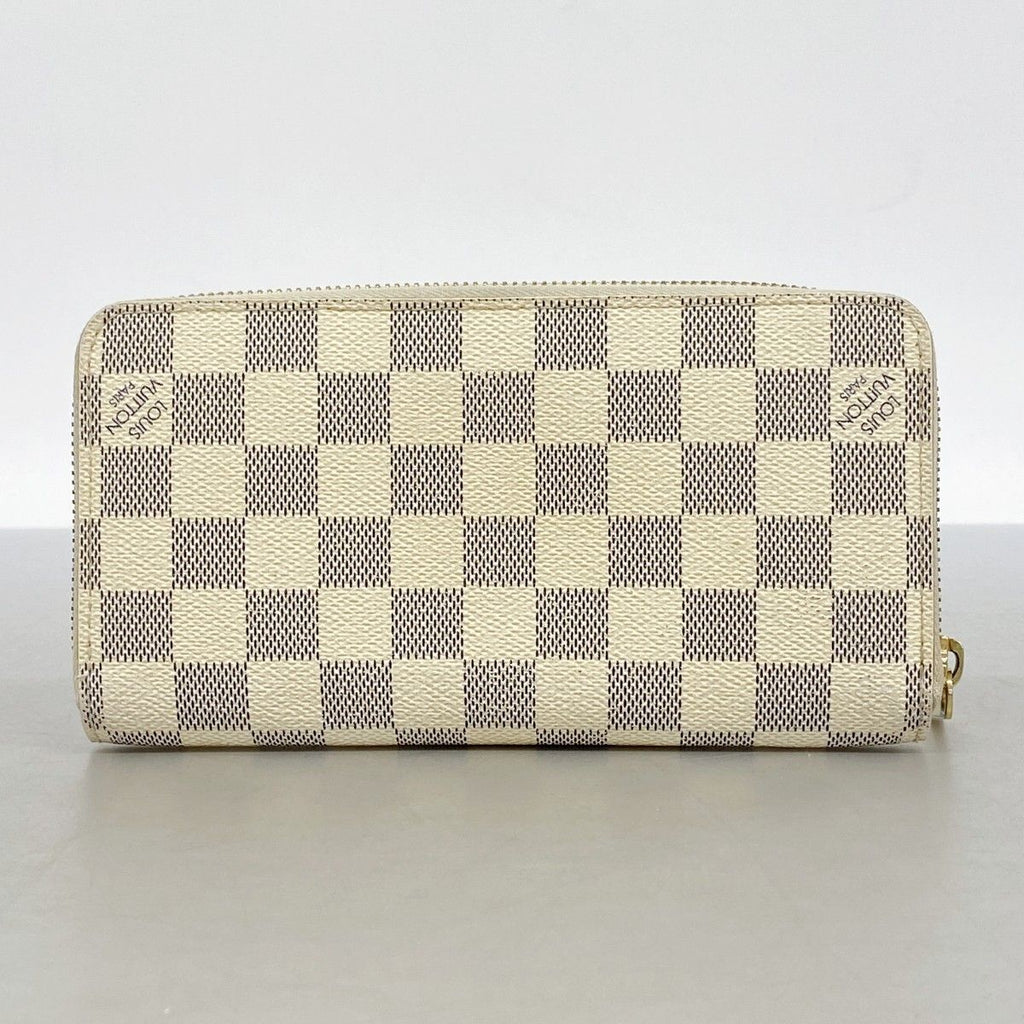 Louis Vuitton Wallet Damier Azur Zippy White — view 8
