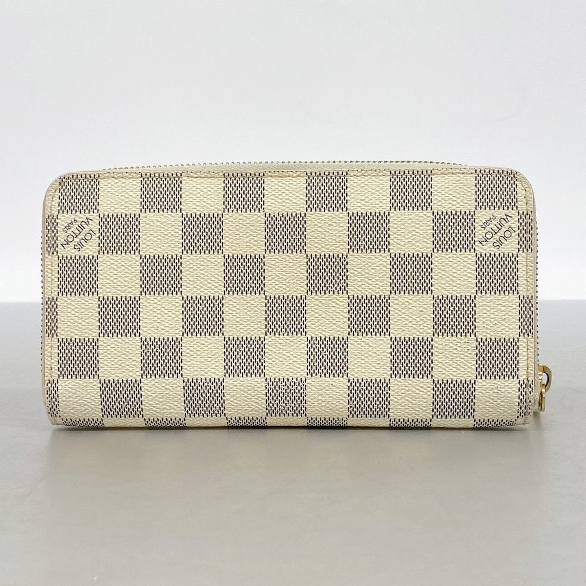 Louis Vuitton Wallet Damier Azur Zippy White — view 8
