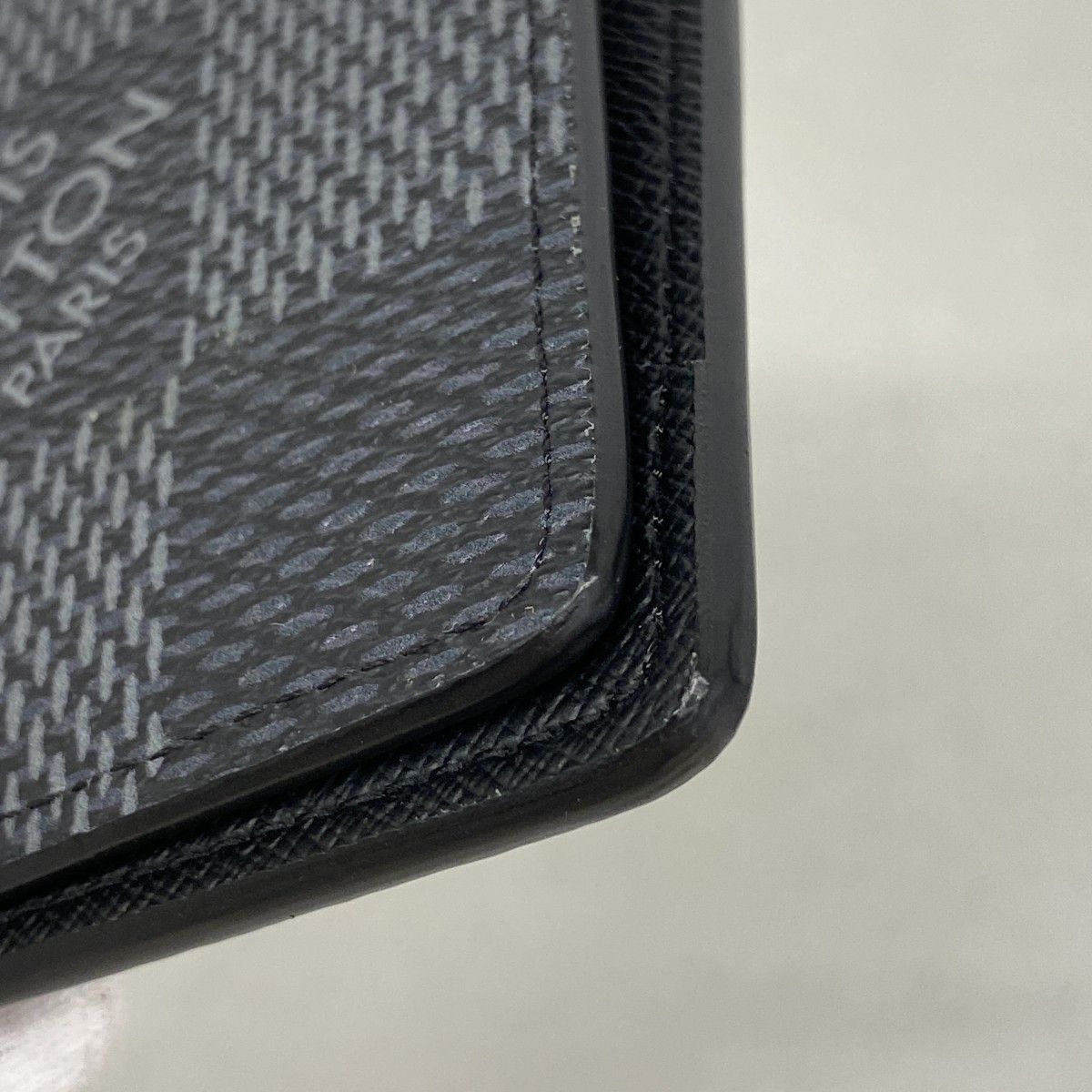Louis Vuitton Billfold Damier Graphite Portefeuille Multiple Black Wallet — view 5