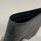 Louis Vuitton Billfold Damier Graphite Portefeuille Multiple Black Wallet — view 6