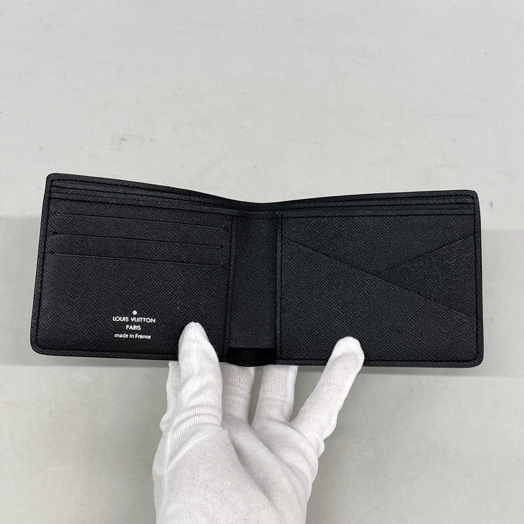 Louis Vuitton Billfold Damier Graphite Portefeuille Multiple Black Wallet — view 3
