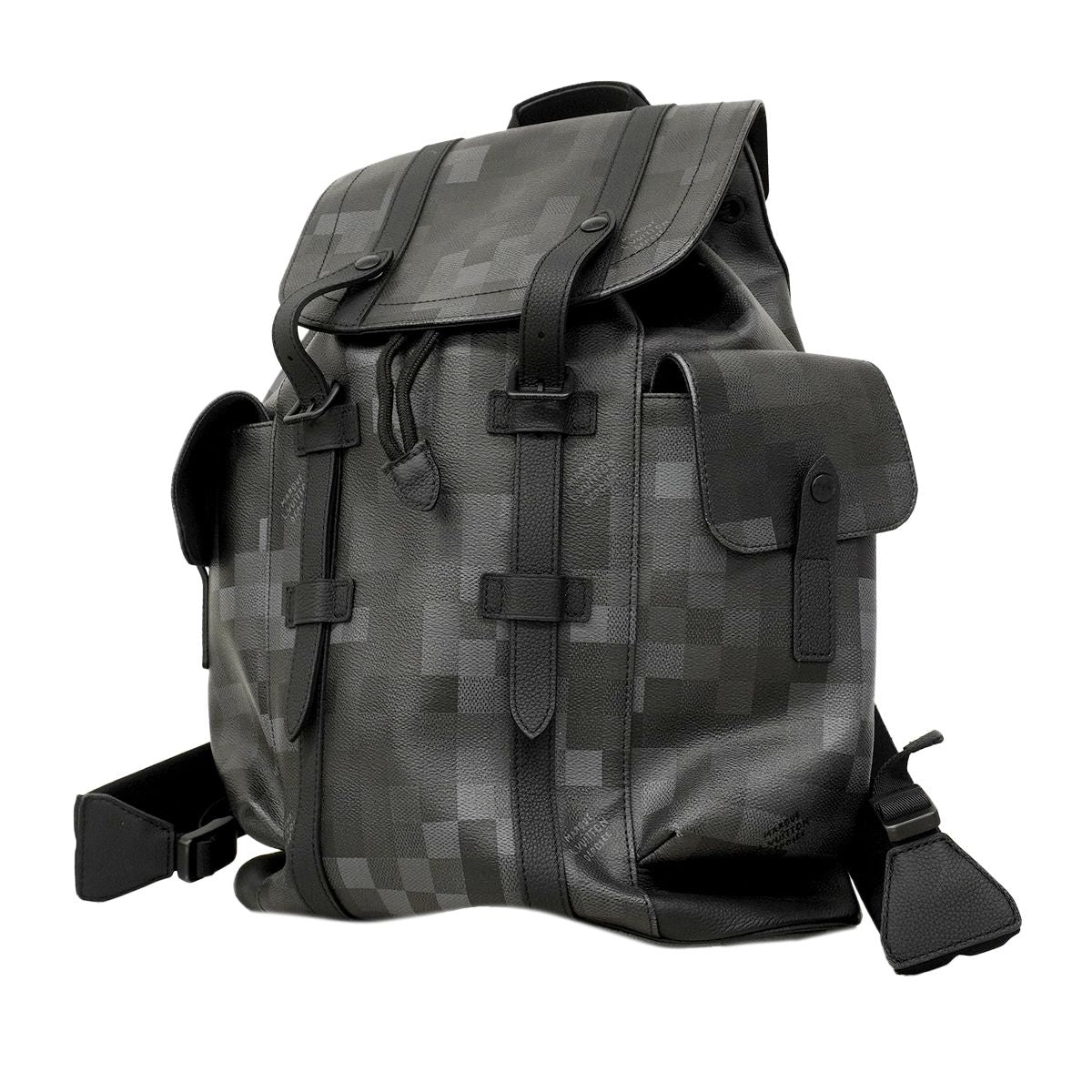 Louis Vuitton Backpack Damoflage Christopher Black