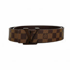 Louis Vuitton Belt Damier Ceinture LV Initial Ebene