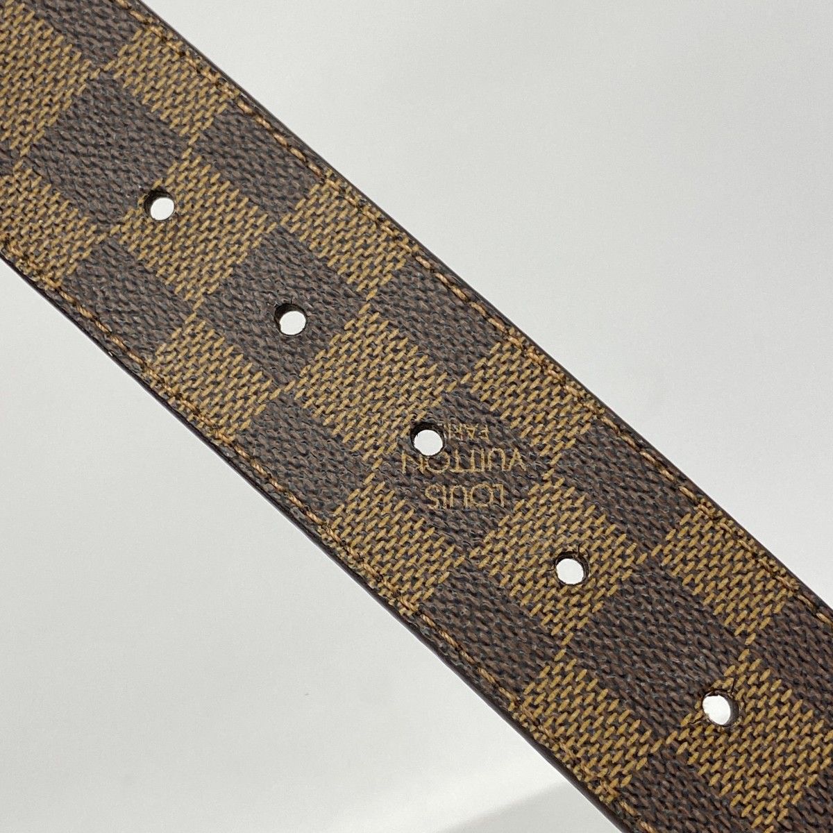 Louis Vuitton Belt Damier Ceinture LV Initial Ebene — view 6