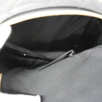 Chanel Backpack Quilted Caviar Leather Black Champagne Gold — view 4