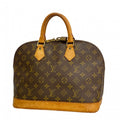 Louis Vuitton Handbag Monogram Alma Brown