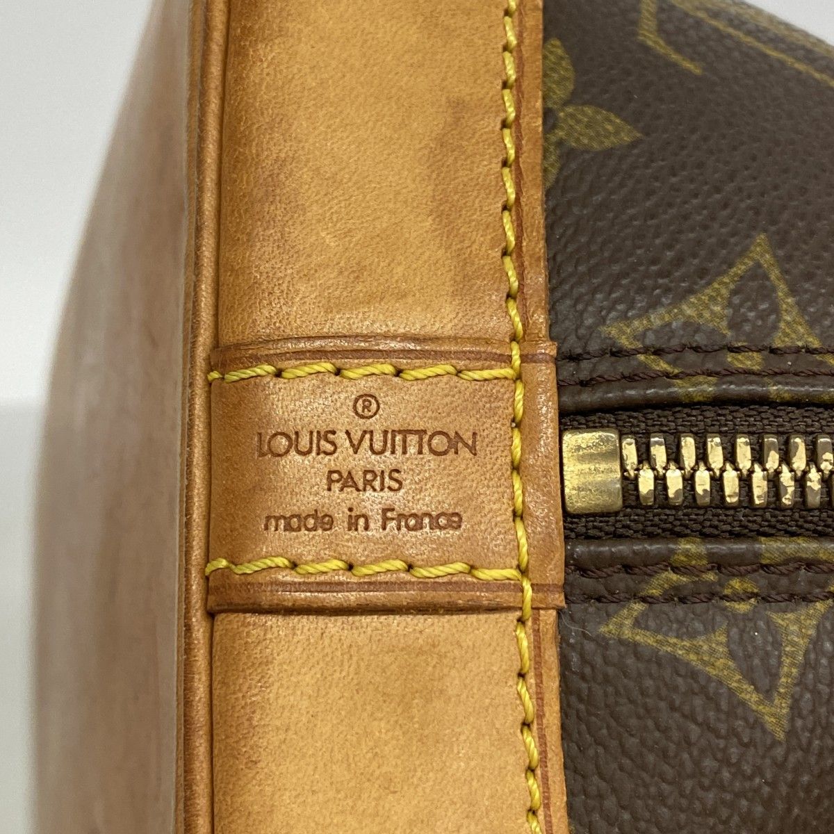 Louis Vuitton Handbag Monogram Alma Brown — view 5