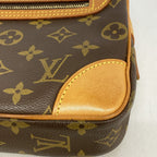 Louis Vuitton Clutch Monogram Marly Dragonne GM Brown — view 6