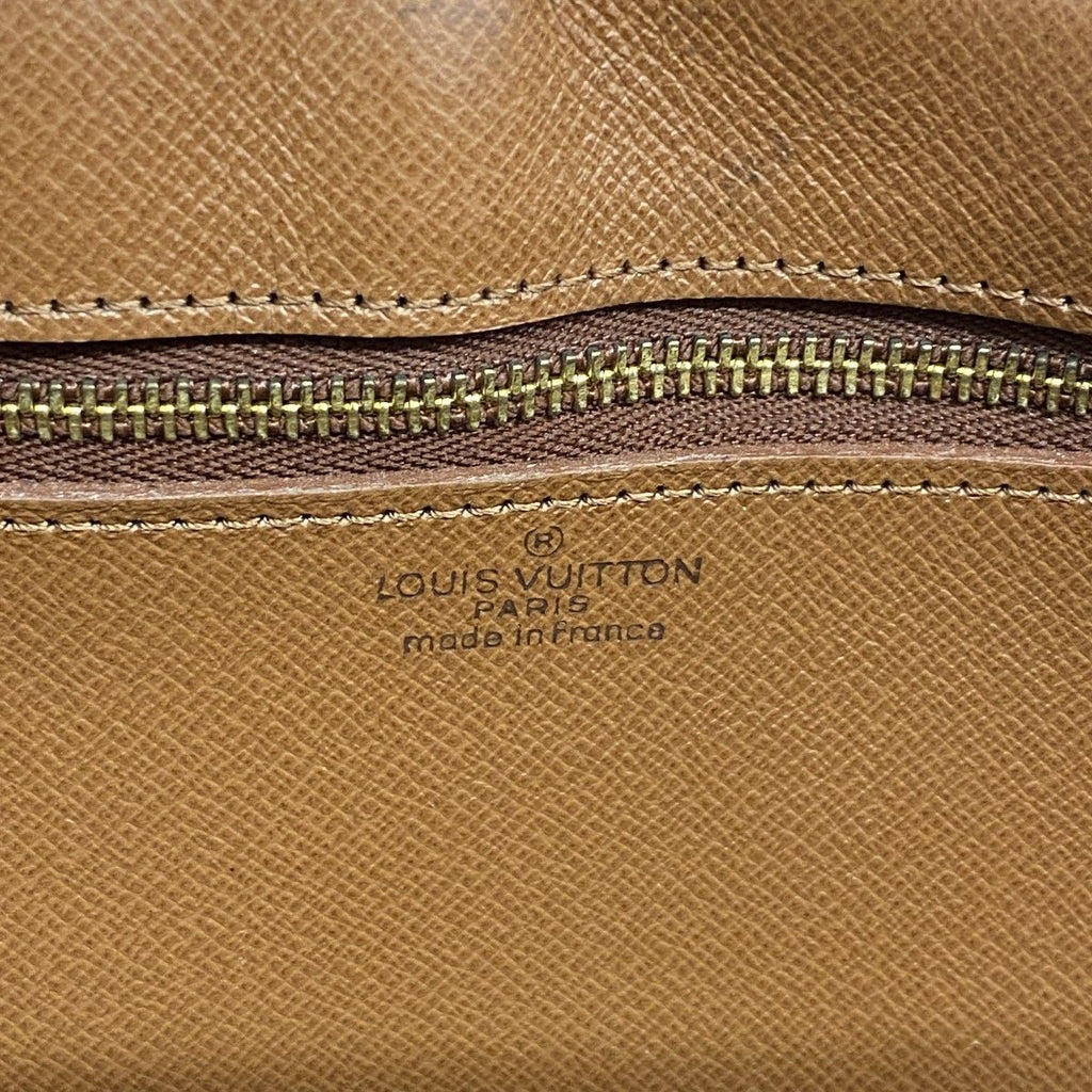 Louis Vuitton Clutch Monogram Marly Dragonne GM Brown — view 5