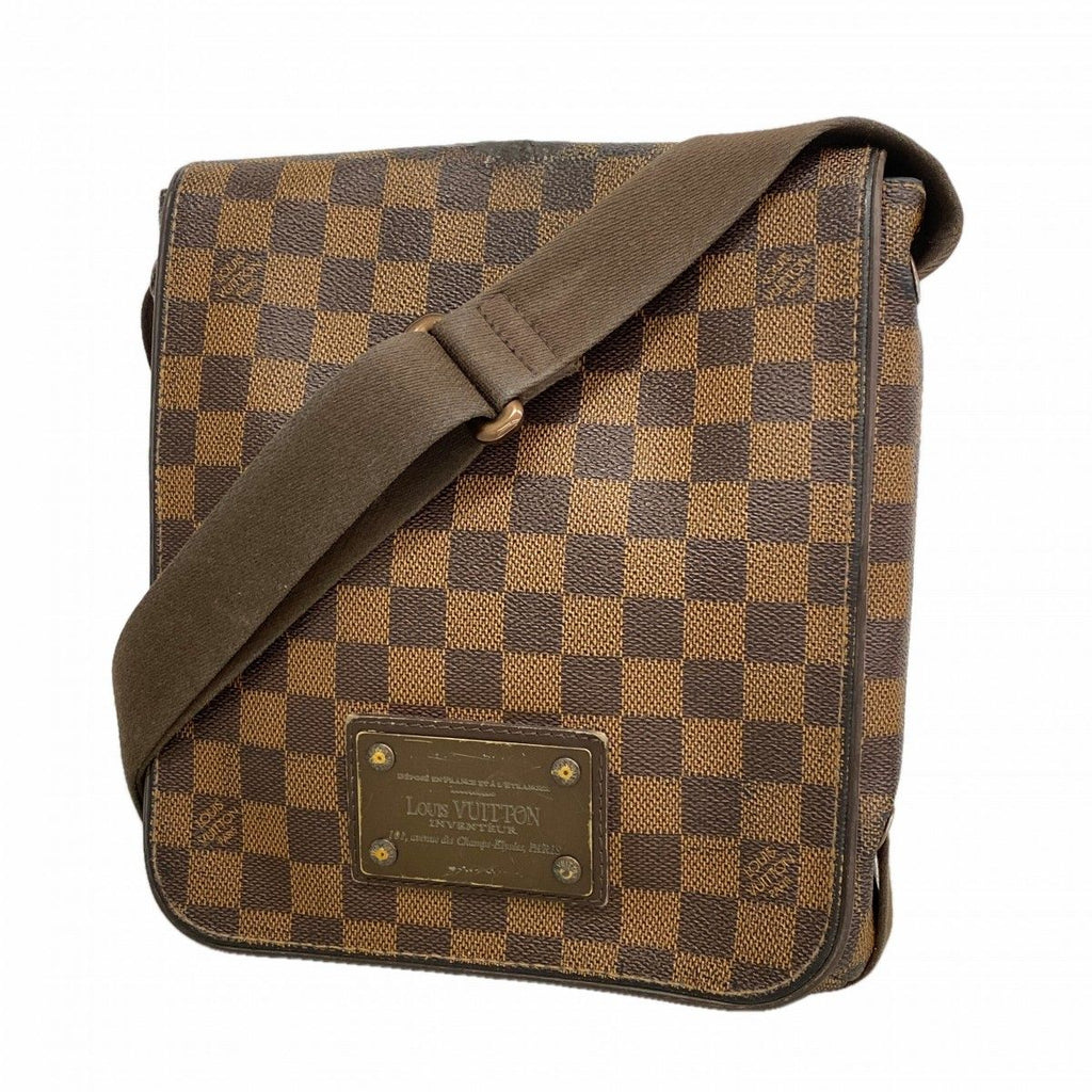 Louis Vuitton Shoulder Bag Damier Brooklyn PM Ebene