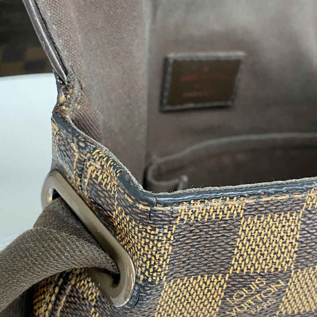 Louis Vuitton Shoulder Bag Damier Brooklyn PM Ebene — view 7