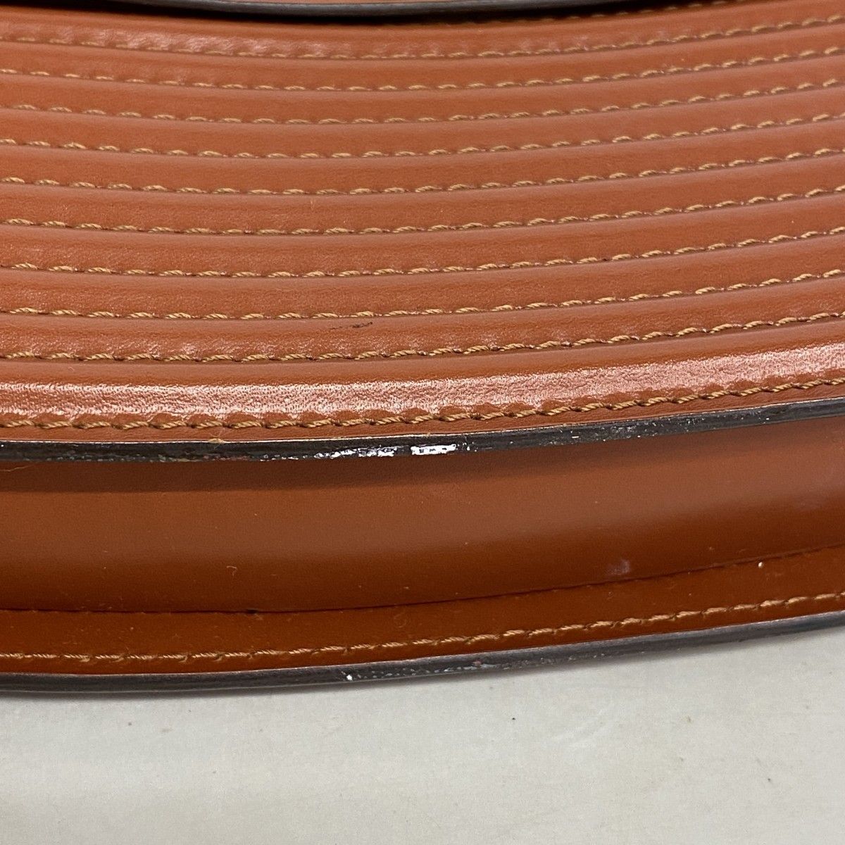 Louis Vuitton Shoulder Bag Epi Preble Kenya Brown — view 7