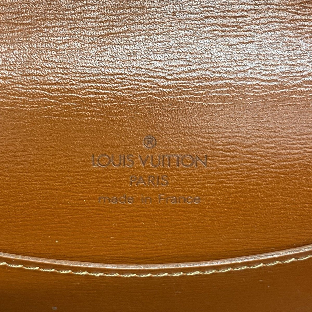 Louis Vuitton Shoulder Bag Epi Preble Kenya Brown — view 5
