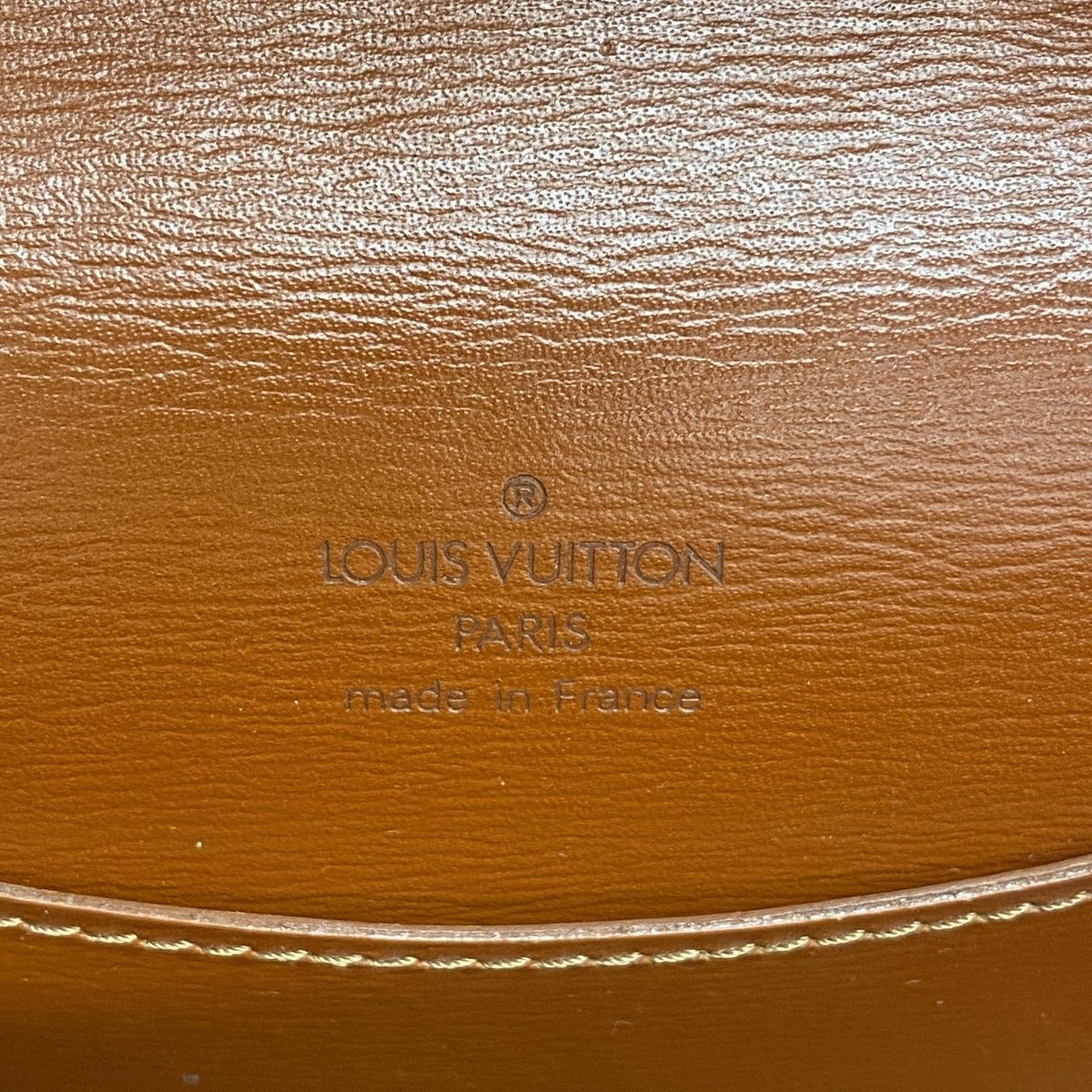 Louis Vuitton Shoulder Bag Epi Preble Kenya Brown — view 5