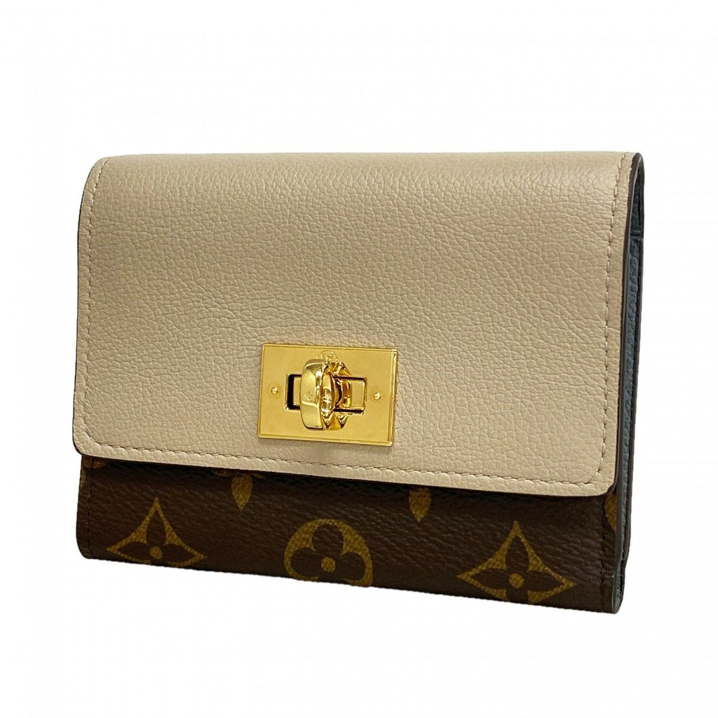 Louis Vuitton Trifold Wallet Monogram Portefeuille Victorine Gray