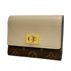 Louis Vuitton Trifold Wallet Monogram Portefeuille Victorine Gray