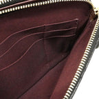 Chanel Shoulder Bag Quilted Caviar Leather Black Champagne Gold — view 9