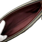 Chanel Shoulder Bag Quilted Caviar Leather Black Champagne Gold — view 4