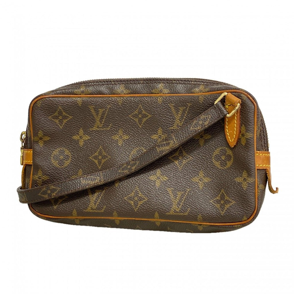 Louis Vuitton Shoulder Bag Monogram Pochette Ma Roulis Bandouliere Brown