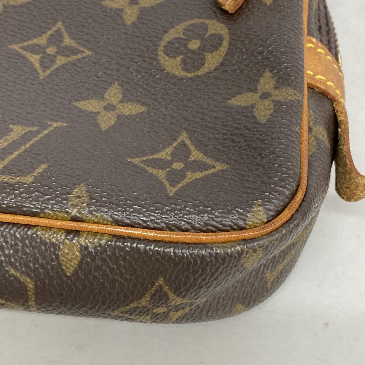 Louis Vuitton Shoulder Bag Monogram Pochette Ma Roulis Bandouliere Brown — view 8