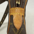Louis Vuitton Shoulder Bag Monogram Pochette Ma Roulis Bandouliere Brown — view 7