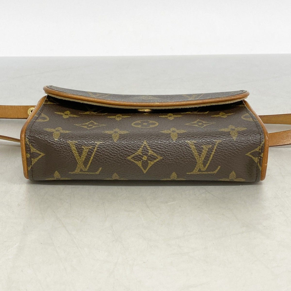 Louis Vuitton Waist Bag Monogram Pochette Florentine Brown — view 3