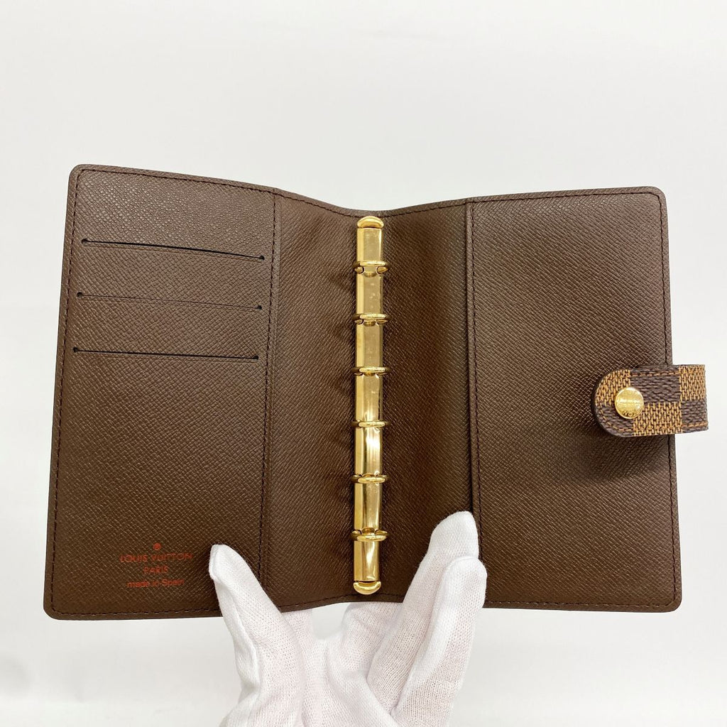 Louis Vuitton Notebook Cover Damier Agenda PM Ebene — view 3