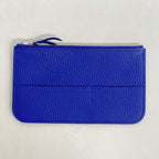 Hermes Wallet Dogon GM Togo Blue Electric Silver — view 9