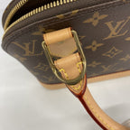 Louis Vuitton Handbag Monogram Alma BB Brown 2-Way — view 9